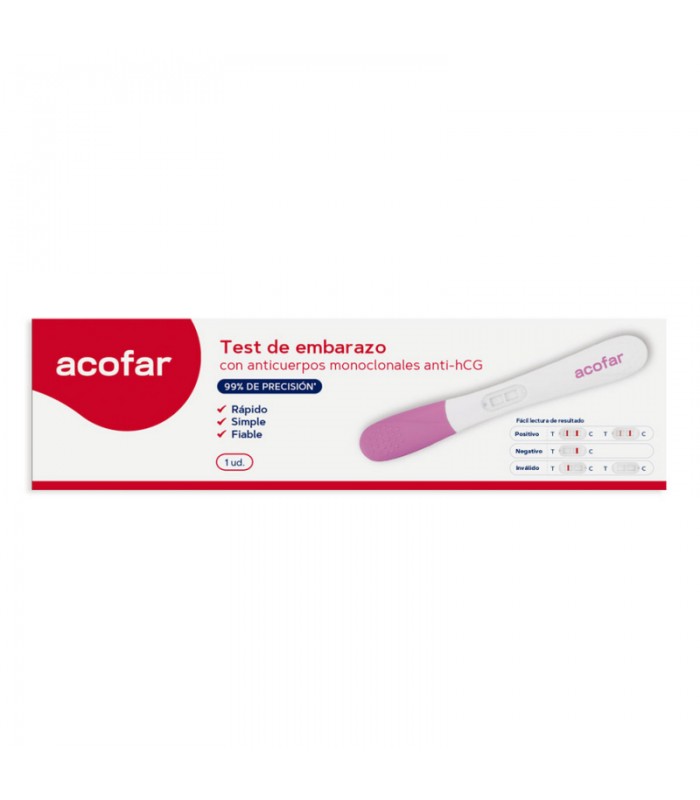 ACOFAR TEST DE EMBARAZO 1 U