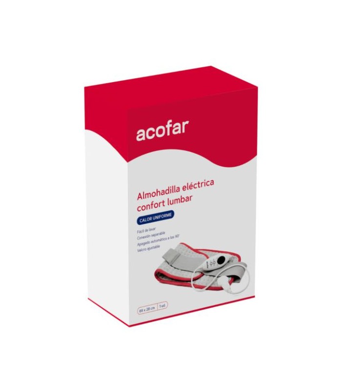 ACOFAR ALMOHADILLA ELECTRICA CONFORT LUMBAR