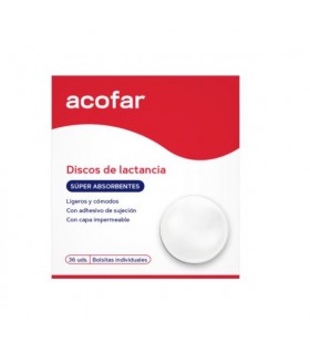 ACOFAR DISCOS DE LACTANCIA 30 U