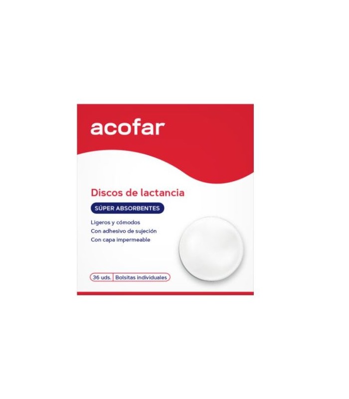 ACOFAR DISCOS DE LACTANCIA 30 U