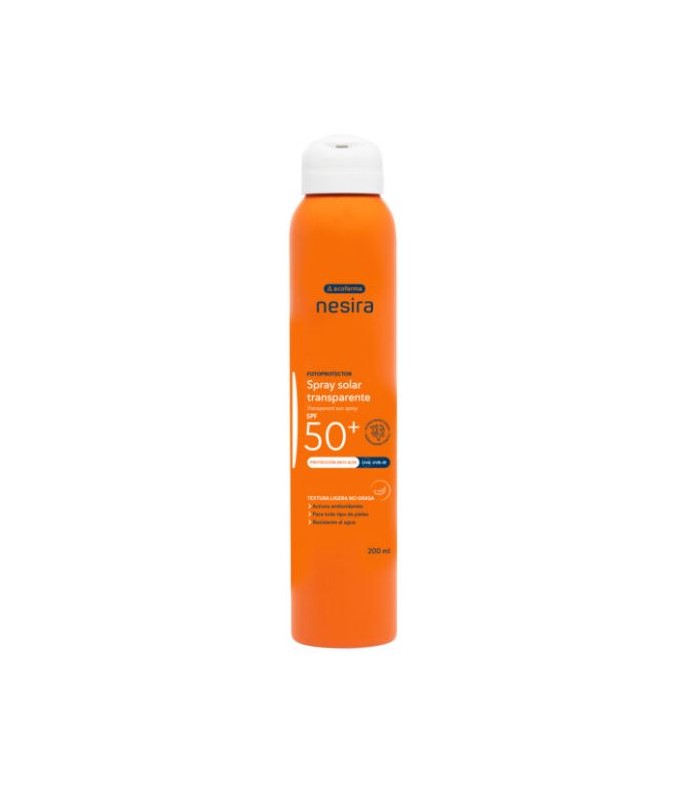 ACOFARDERM SPF 50+ SPRAY SOLAR TRANSPARENTE 200 ML