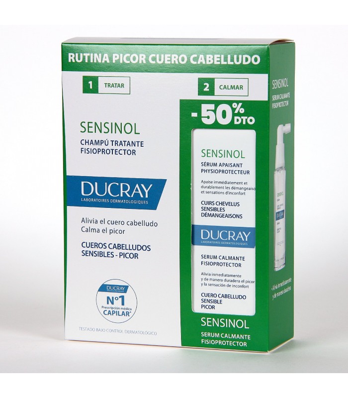 DUCRAY KIT SENSINOL CHAMPÚ+SERUM