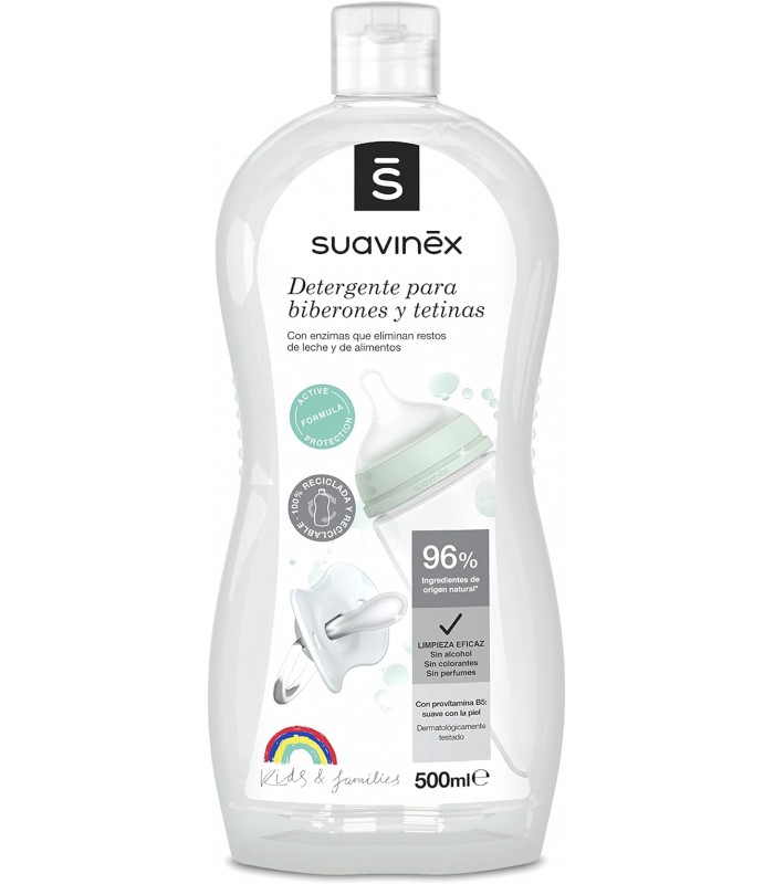 SUAVINEX DETERGENTE PARA BIBERONES Y TETINAS 500 ML
