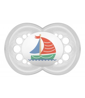 CHUPETE SILICONA MAM ORIGINAL 0-6 M PACK DOBLE AZUL