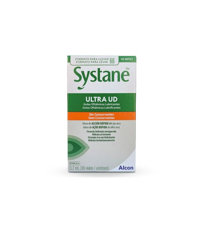 SYSTANE ULTRA UD SIN CONSERVANTES GOTAS OFTALMICAS LUBRICANTES 30 MONODOSI