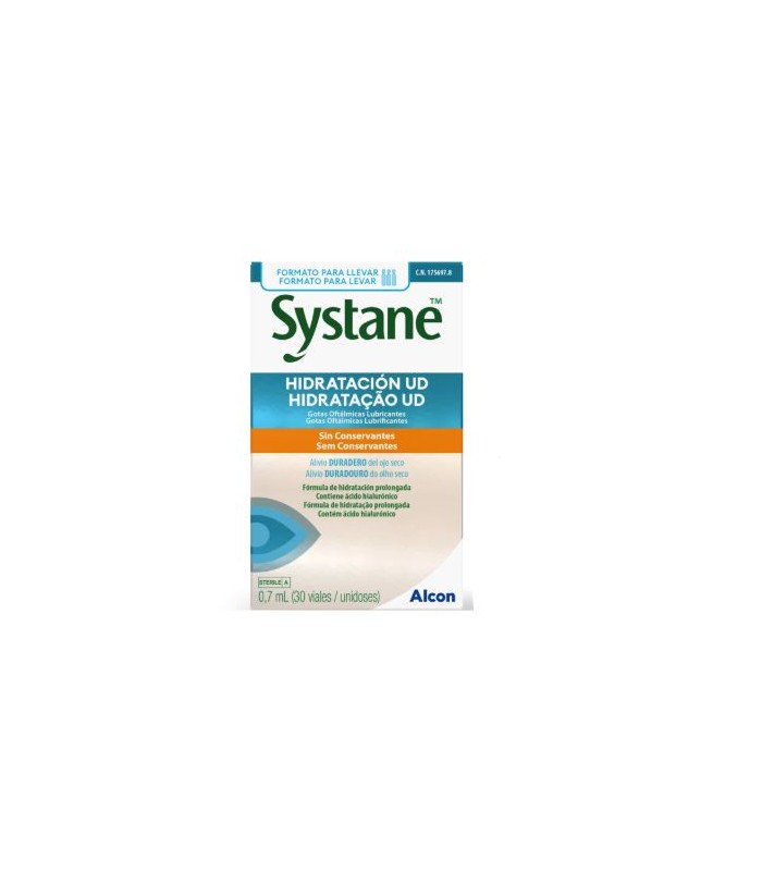 SYSTANE HIDRATACION UD SIN CONSERVANTES GOTAS OFTALMICAS 30 MONODOSIS